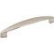 Elements 128 mm Center-to-Center Satin Nickel Asymmetrical Belfast Cabinet Pull 308-128SN - alternate 1
